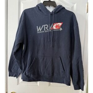 WRV Wave Riding Vehicles Hoodie Men's Size Large North Shore Hawaii Surfing Logo